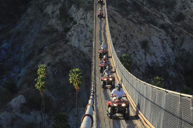 Los Cabos: ATV Off-Road Adventure – Cross the Wooden Bridge - The Main Event: Driving the 1082-Foot Hanging Wooden Bridge