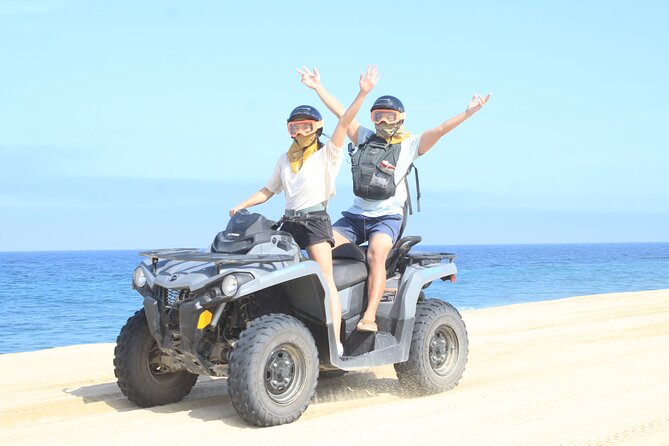 Los Cabos Beach & Desert Tour in Automatic ATV + Tequila Tasting - Choosing Your ATV (1-Seat vs 2-Seat) and Insurance Without Surprises