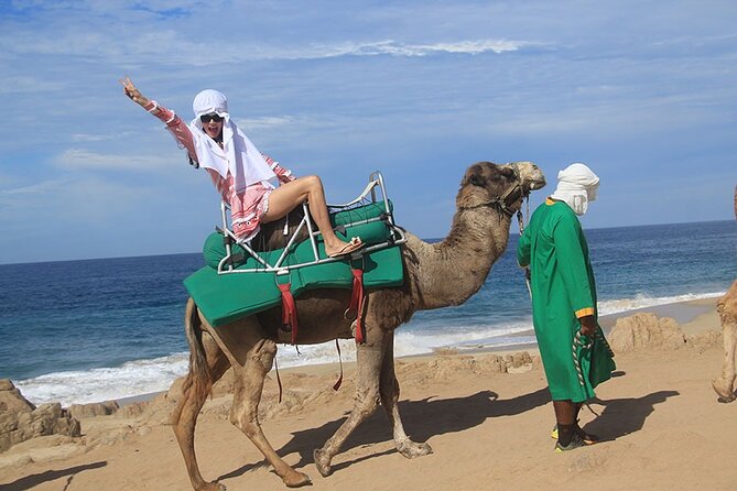 Los Cabos Camel Ride Adventure On The Beach - Guides and English support: friendly hands, sometimes a language gap
