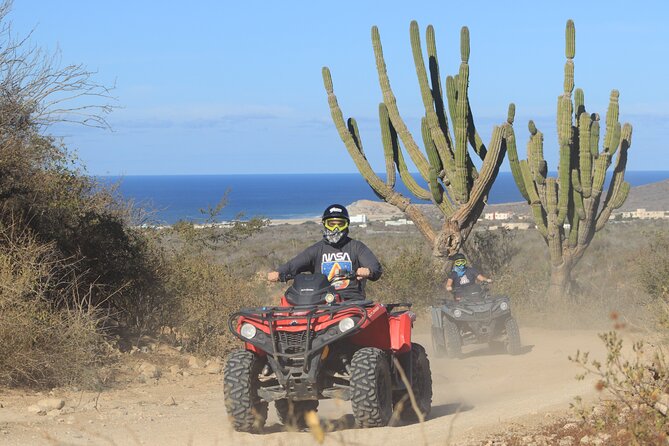 Los Cabos - COMBO Horseback Riding & ATV Tour - The ATV ride: rugged canyons, sand creeks, and Pacific views