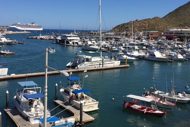 Los Cabos Half-Day Tour Discovering San Jose and San Lucas - La Playita monument and the glass factory: artisan Cabo you can watch