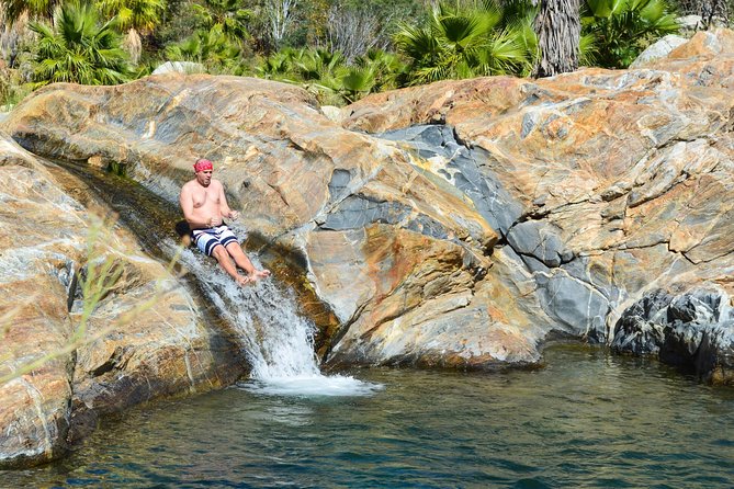 Los Cabos: Hiking at the Fox Canyon with Waterfall - The Fox Canyon hike: rope work, rocky steps, and real cooling off