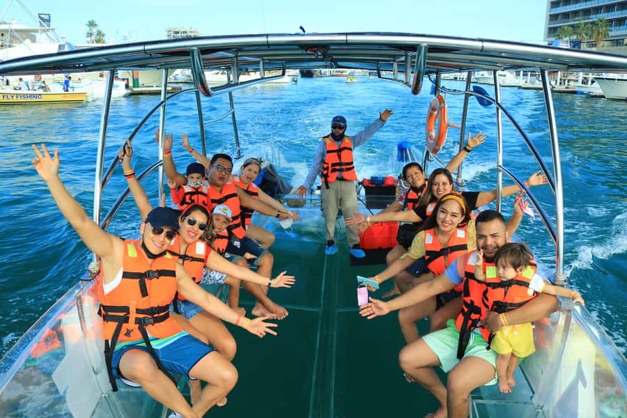 Los Cabos Tour to the Arch in a Transparent Boat - First impressions: a glass-bottom boat that changes how you see the bay