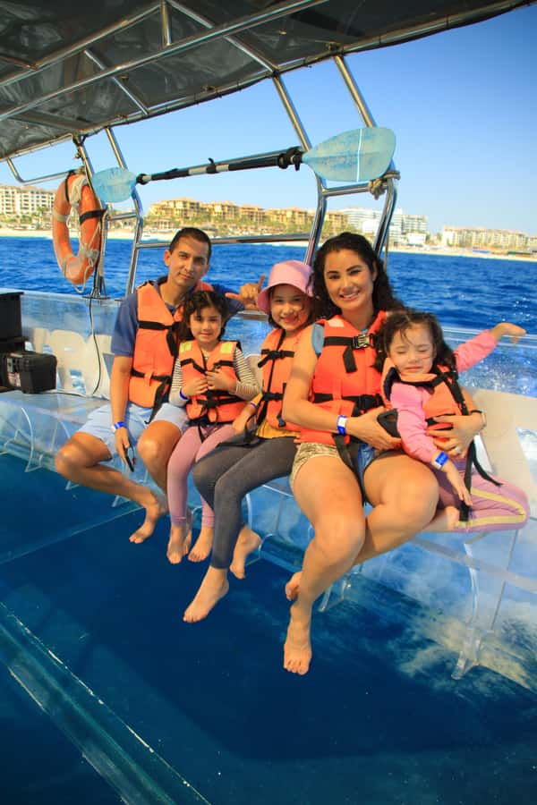 Los Cabos Tour to the Arch in a Transparent Boat - Cabo San Lucas on land: downtown free time and craft markets
