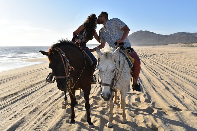 Love is in the air: Private Cabo Beach Sunset Horse Ride W Dinner - What to bring for an outdoors ride-and-dinner evening