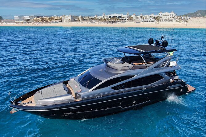 Luxury Black Yacht in Cabo - The Smart Value of “Private Up to 12” Pricing