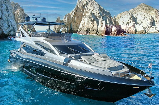 Luxury Black Yacht in Cabo - Stop 2: El Arco Photo Time and Sea Lion Viewing