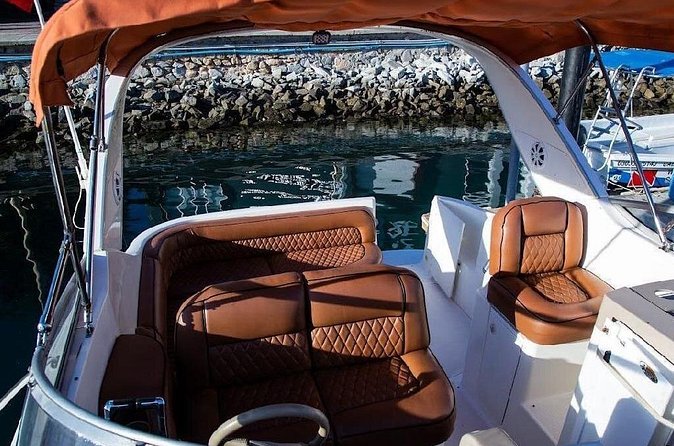 Luxury Experience on Private Yacht 34ft in Cabo - Snorkeling gear, aquatic carpet, and paddleboard: making the water time easy