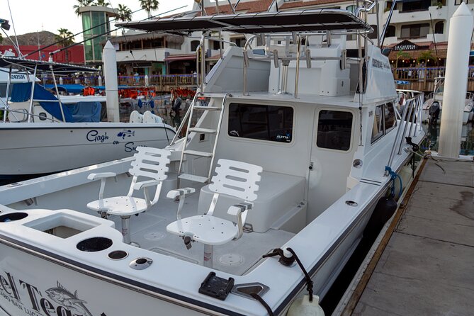 Luxury Private Yacht Charter in Cabo San Lucas Mexico - On Board Comfort: Restroom + Music Port on a 2-Hour Cruise