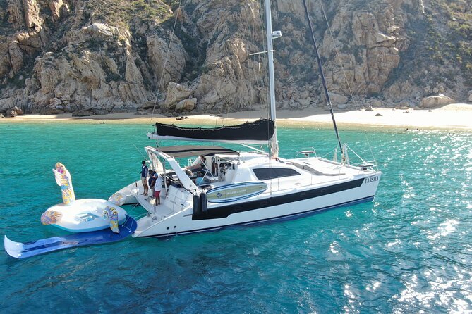 Luxury Sailing catamaran charter in Cabo San Lucas all inclusive - The 3-Hour Route: Arch Photos and Bay Views of Cabo