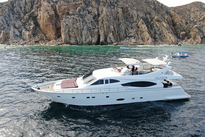 Luxury Yacht Charter in Cabo San Lucas - Ferretti 88ft. - Snorkeling gear is included, so you can travel lighter