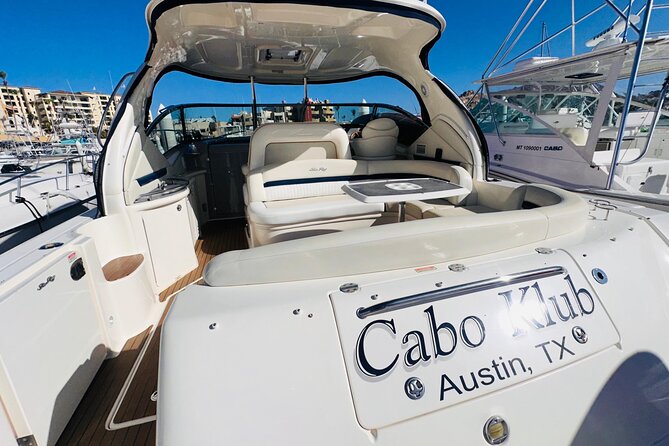Luxury Yacht Tour in Los Cabos 45FT SeaRay Sundancer - The Comfort Factor: Why Reviews Keep Mentioning the Boat and the Crew