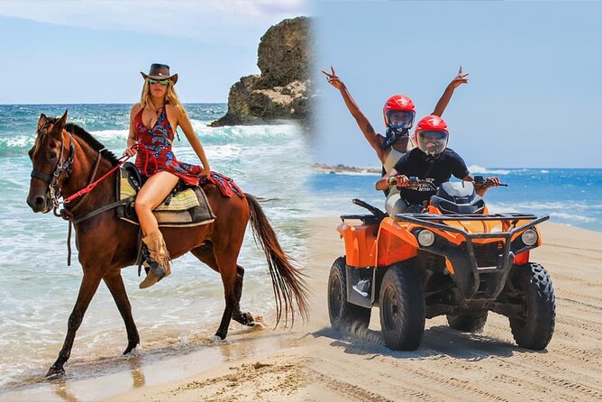 NEW!! Combo ATV & Horseback Ride. Beach & Desert. Tequila Tasting - Key things to know before you go