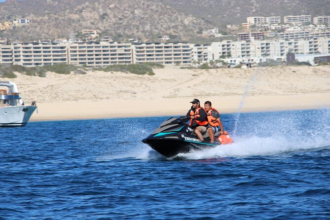 New Jetski Adventure in Cabo San Lucas Bay with Hotel Pickup 1hr - Nacho’s Help and How to Get a Smooth Ride