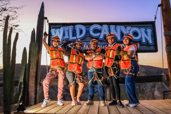 Night Ziplines & UTV Adventure + Mexican Parrillada - Twilight UTV: The Canyon Run and the Long Hanging Wooden Bridge