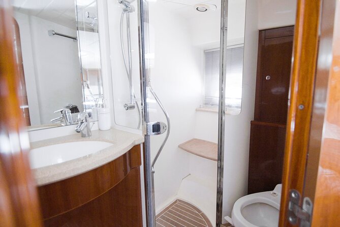 Olivia Grace 60 ft British Princess Yacht Rental - Getting On Board: Pickup, Welcome Drinks, and a Day That Starts Clean