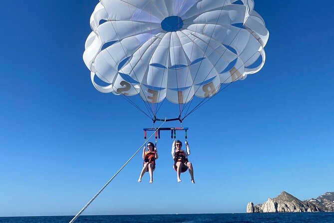 Parasailing - The Optional Sea of Cortez Dip at Landing