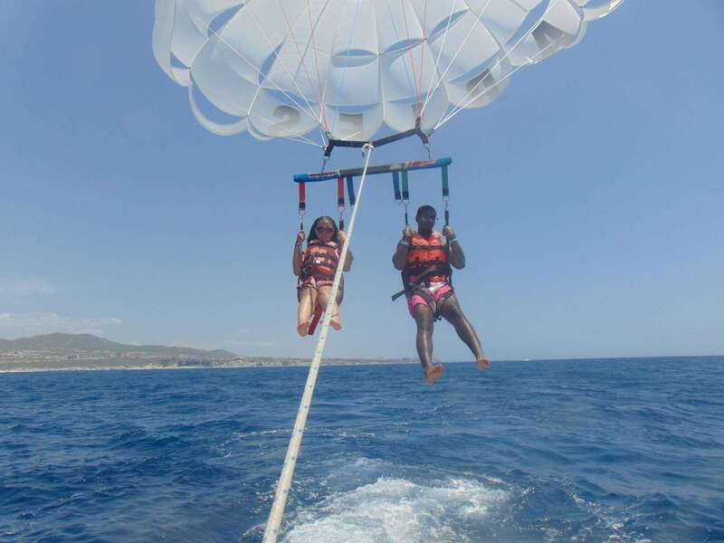Parasailing in Cabo San Lucas - The 500-foot ride: what you’ll actually see overhead