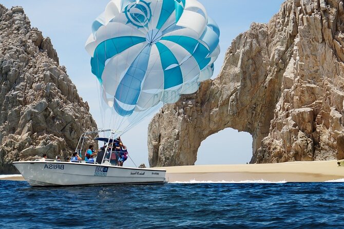 Parasailing Los Cabos Adventure - How the Boat Trip Works: Harnesses, One-at-a-Time Launches, and Calm Water