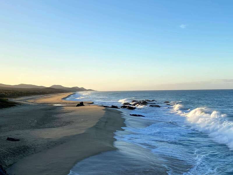 Private experience from Cabo San Lucas to La Paz: (Balandra beach) - Playa Cerritos sunset: surfer meeting point with serious ocean energy