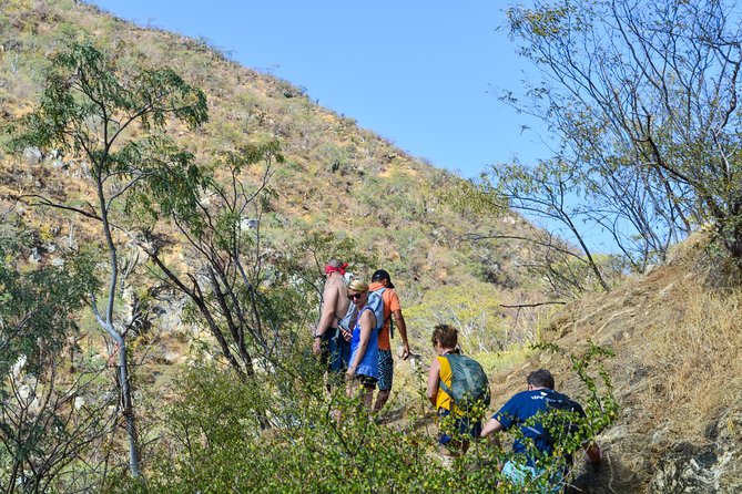 Private Hiking at the Fox Canyon from Cabo San Lucas - The Hike and Fox Canyon Waterfall Time: Your Oasis Moment