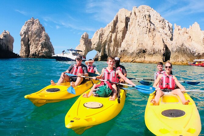 Private Los Cabos Arch and Playa del Amor Tour by Glass Bottom Kayak - The Arch of Cabo San Lucas: Paddling, Birds, and Sea Lions