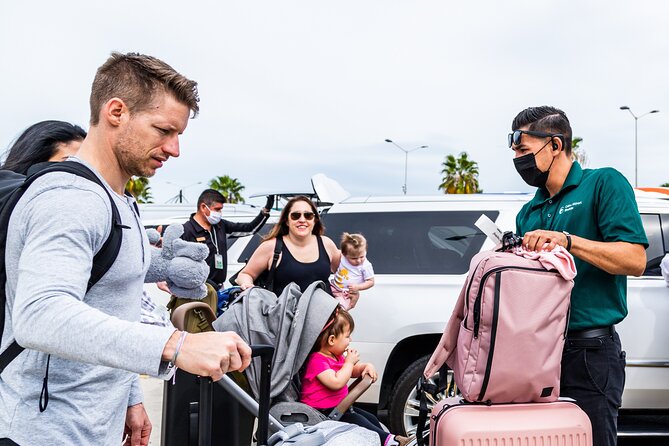 Private SUV Round-Trip from Airport to Four Seasons Resort Cabo - Child Seats, Booster Seats, and the Shopping Stop Costs