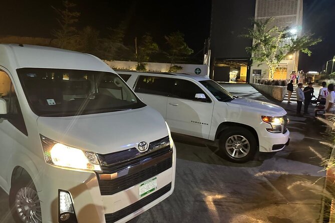 Prívate Transportation Service - VIP Ride Details: AC Vehicles, Water, and Drinks Onboard