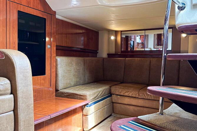 Private Yacht Sea Ray all-inclusive charter in Cabo - Onboard What Matters: Drinks, Food, and Water Gear
