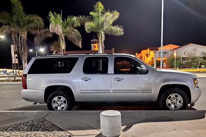 RoundTrip Transfers from LosCabos airport - What Happens in the Vehicle: Suburban or Hiace, Shared Stops, Real Help