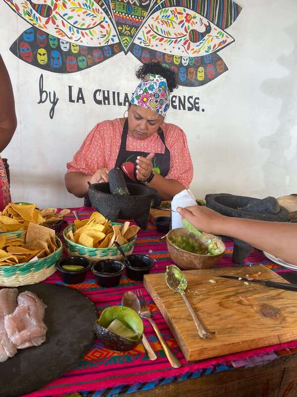 San José del Cabo:Cooking Class +Margaritas & Mezcal tasting - Premium open bar that stays on: margaritas, mojitos, beer, and water