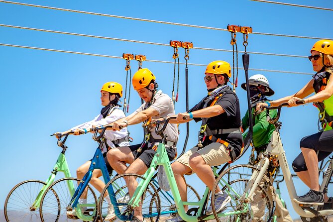 Sky Bike Free Camel Ride and Horseback Riding - Sky bikes above the ground: adrenaline with rules you should respect