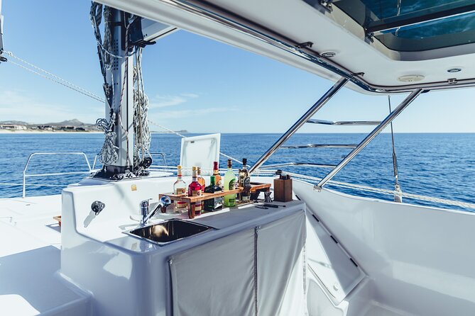 Snorkel Adventure through the Sea of Cortez - Cabo Bay by catamaran: the ride part matters