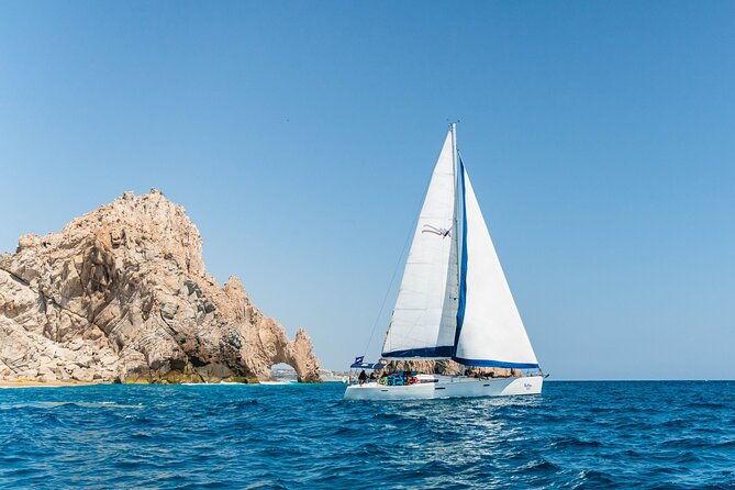 Snorkel in Luxury Sailing Boat + Food and Premium drink! - What This Luxury Cabo San Lucas Sail-And-Snorkel Really Includes