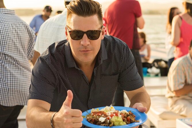 Sunset Dinner Cruise with Tequila & tacos - Finding Your Spot on a 100-Foot Two-Level Catamaran
