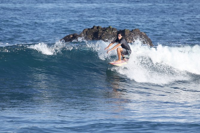 Surf Lesson Tours (half day) - The lesson flow: safety briefing, basics, then whitewater to small waves