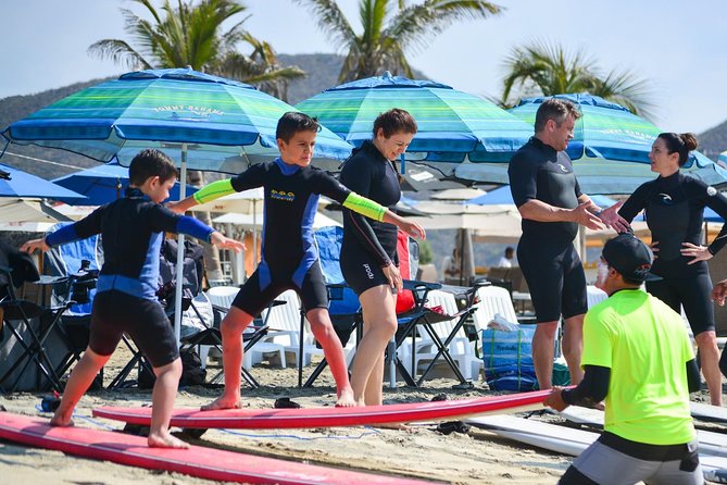 Surf Lessons at Cerritos - The surf lesson itself: foam boards, wetsuits, and real coaching