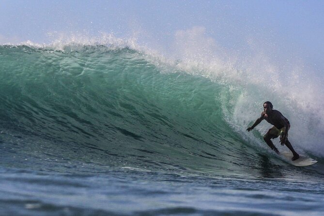 Surf Lessons in CABO with Mexico Surf Champ! - Included Gear: Soft Top Board, Leash, and Shade (So You Can Start Fast)
