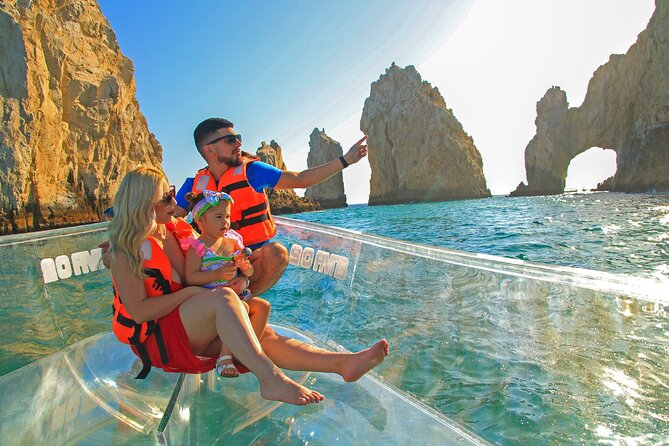Tours in Cabo, Paseo al Arco and Fin de la Tierra in the only Clear Boat - Route and timing: Arch, end of land, and the Sea of Cortez
