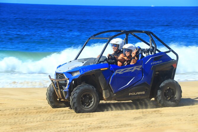 UTV Adventure with Free Camel Ride and Sky Bikes - Camel encounter and beach riding: calmer, but still memorable