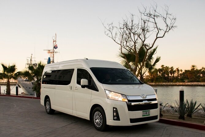 van private one way from airport to your Hotel in los cabos - Key things that make this transfer work so well