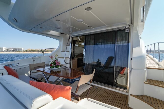 Yacht Azimut for rent in Cabo San Lucas - From C Dock to Water: How the Day Flows