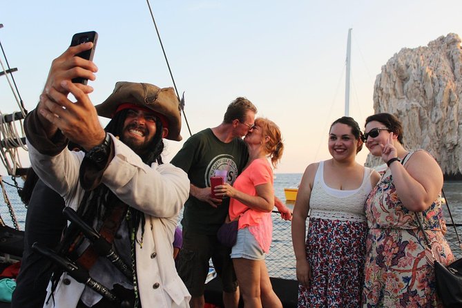 Yo Ho Pirate Sunset Dinner Cruise in Cabo San Lucas - The pirate show: singing, dancing, ropes, and fire moments