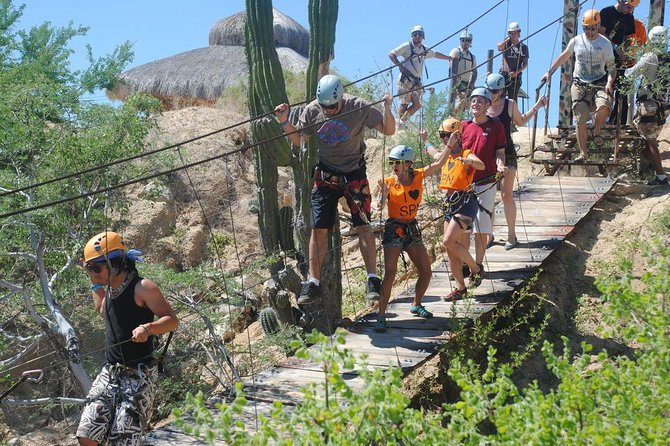 Ziplines and Rappelling at Costa Azul - Kids Tarzan Swing: Fun Included, But Only for the Right Weight