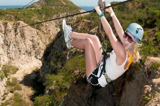 Ziplines and Rappelling at Costa Azul - Tequila Tour and Tasting, Plus Your Food Plan